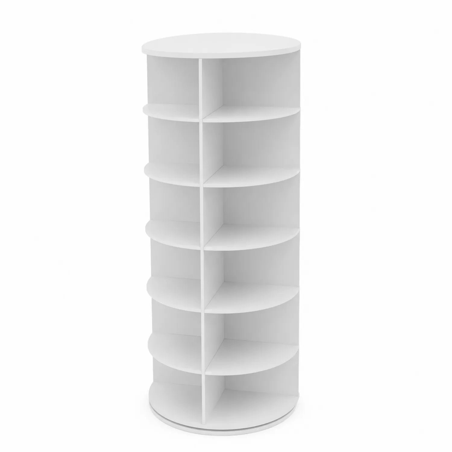 Étagère à Chaussures en Bois Blanc