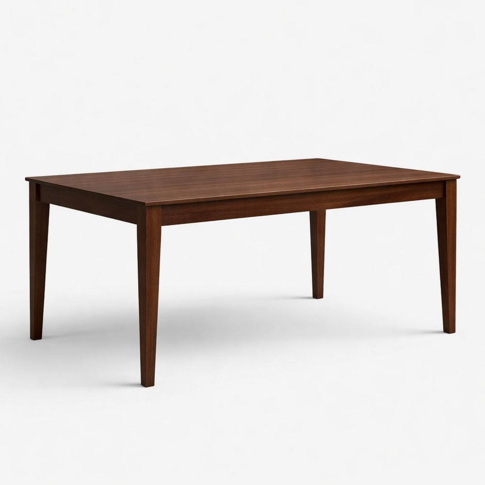 Walnut Dining Table Solid Wood Rectangular 180cm Length